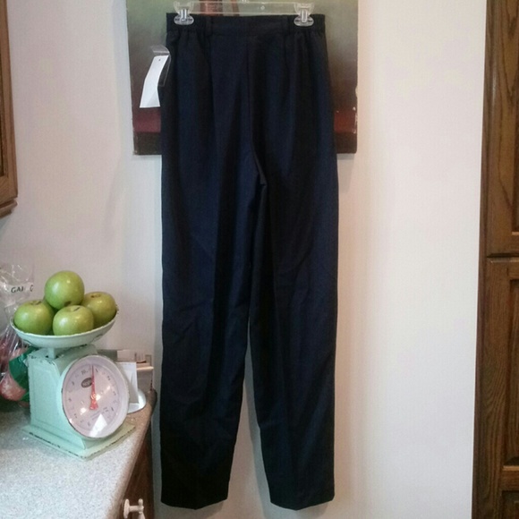 Vintage Stephanie Andrews Blue Pants Size 8L - Picture 3 of 6